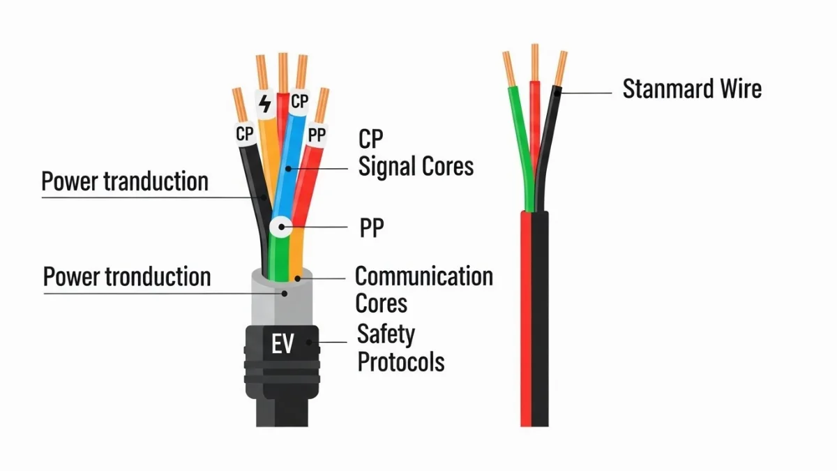 Sơ đồ nguyên lý hoạt động của lõi tín hiệu CP Control Pilot