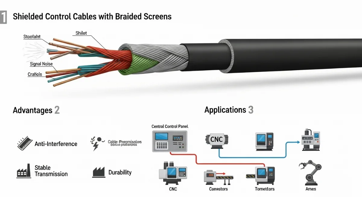 Lựa chọn và lắp đặt cáp điều khiển chống nhiễu đúng kỹ thuật
