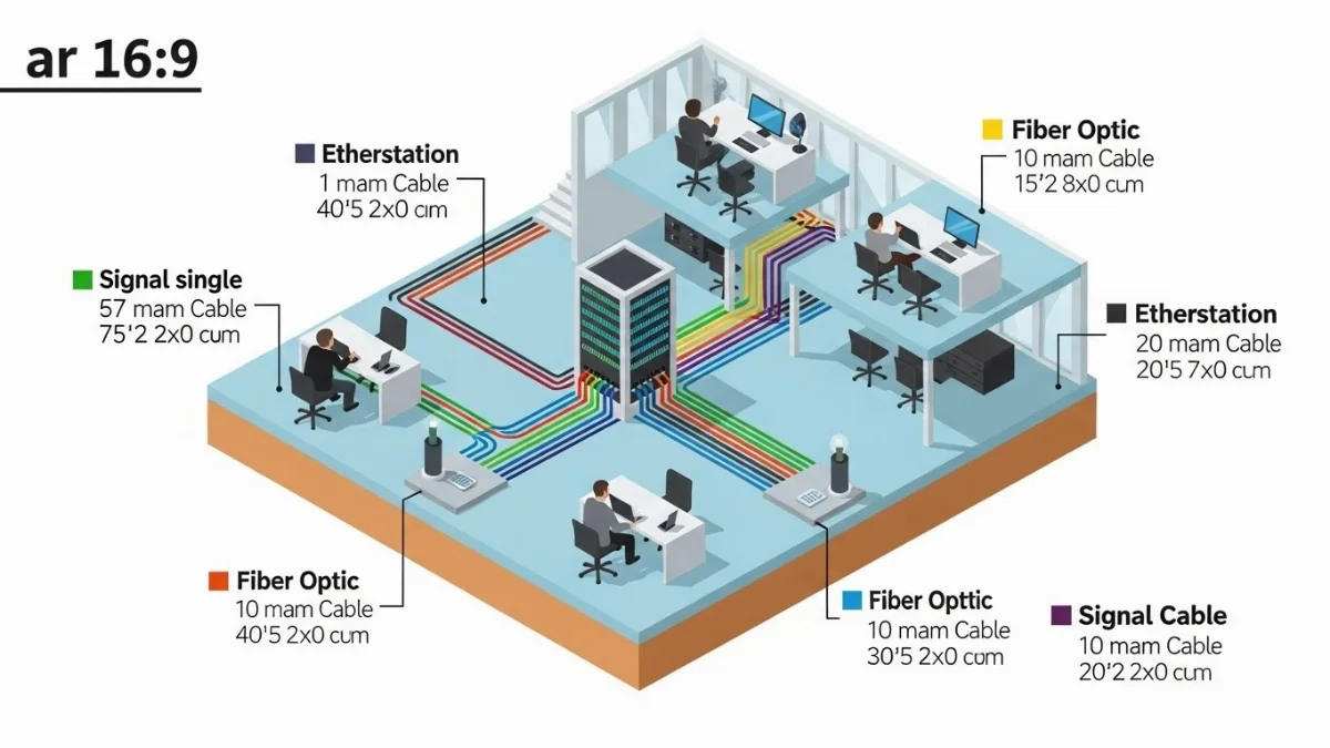 Bảng tra khuyến nghị khoảng cách truyền dẫn cho các loại cáp tín hiệu