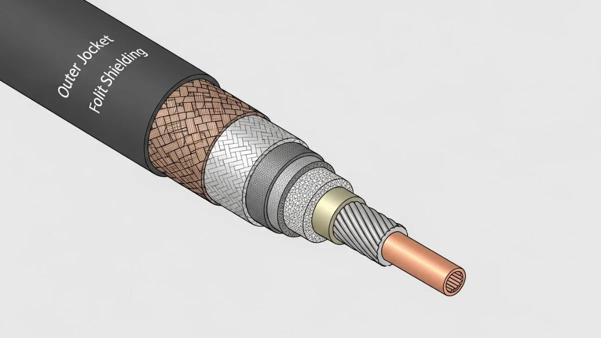 Lắp đặt cáp tín hiệu đúng kỹ thuật tại nhà máy