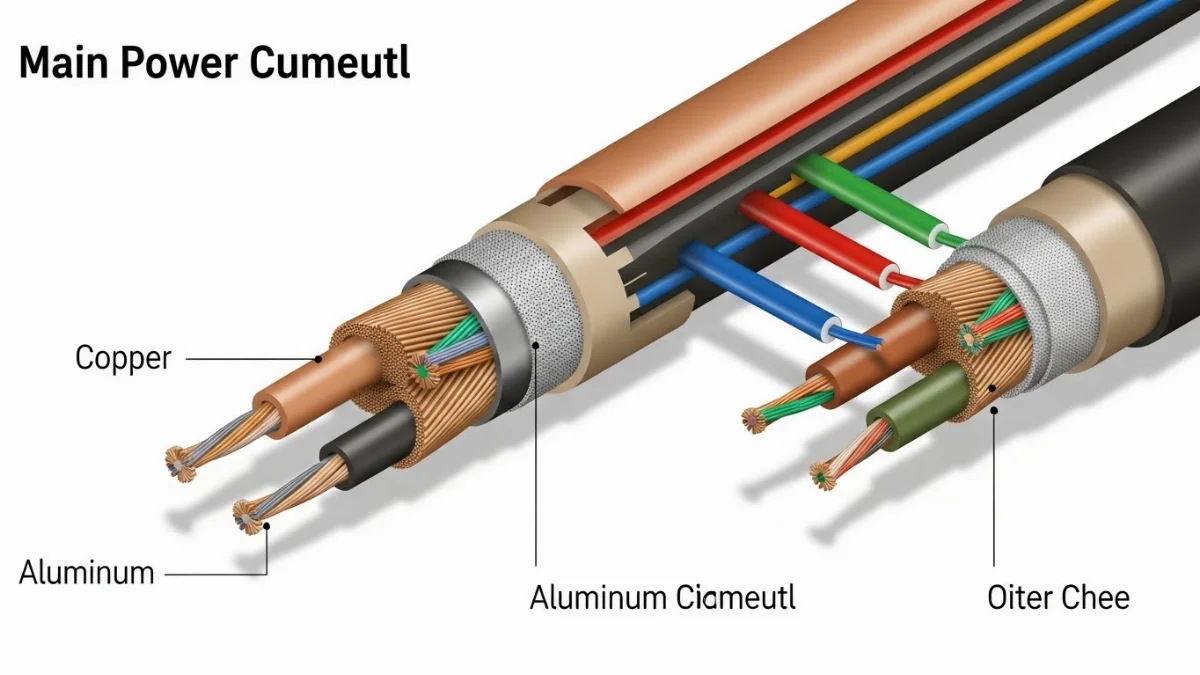 Phân tích chi phí cáp đồng vs nhôm trạm sạc