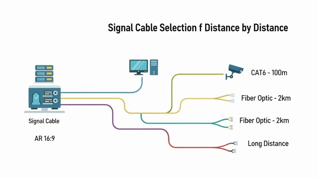 Minh họa cấu tạo cáp tín hiệu chống nhiễu với lớp lá nhôm và bện