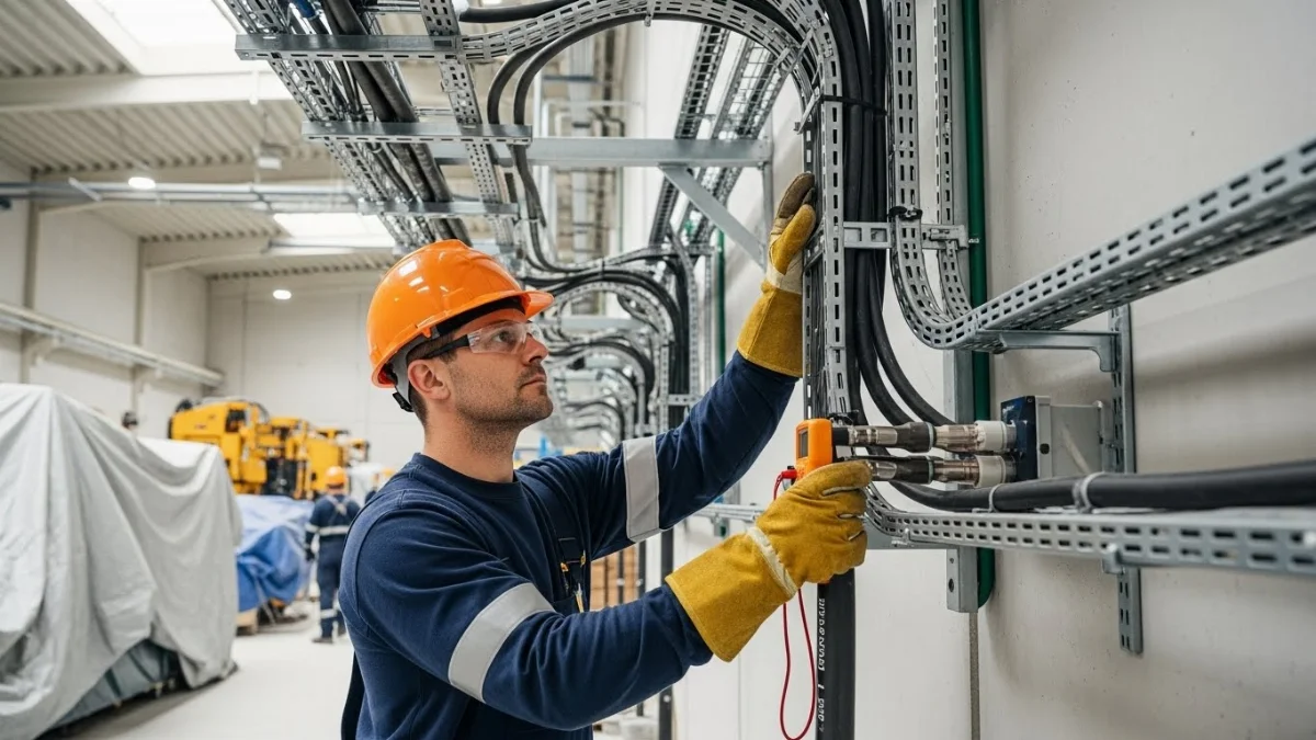 Hệ thống cáp sạc hiện đại cho xe điện và công nghiệp