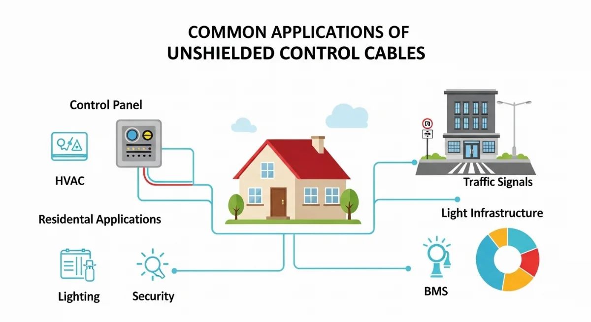 Ứng dụng cáp điều khiển không chống nhiễu trong hệ thống tưới tự động