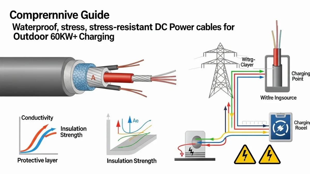 Quy trình chôn lấp và bảo vệ cáp ngầm trạm sạc điện EV