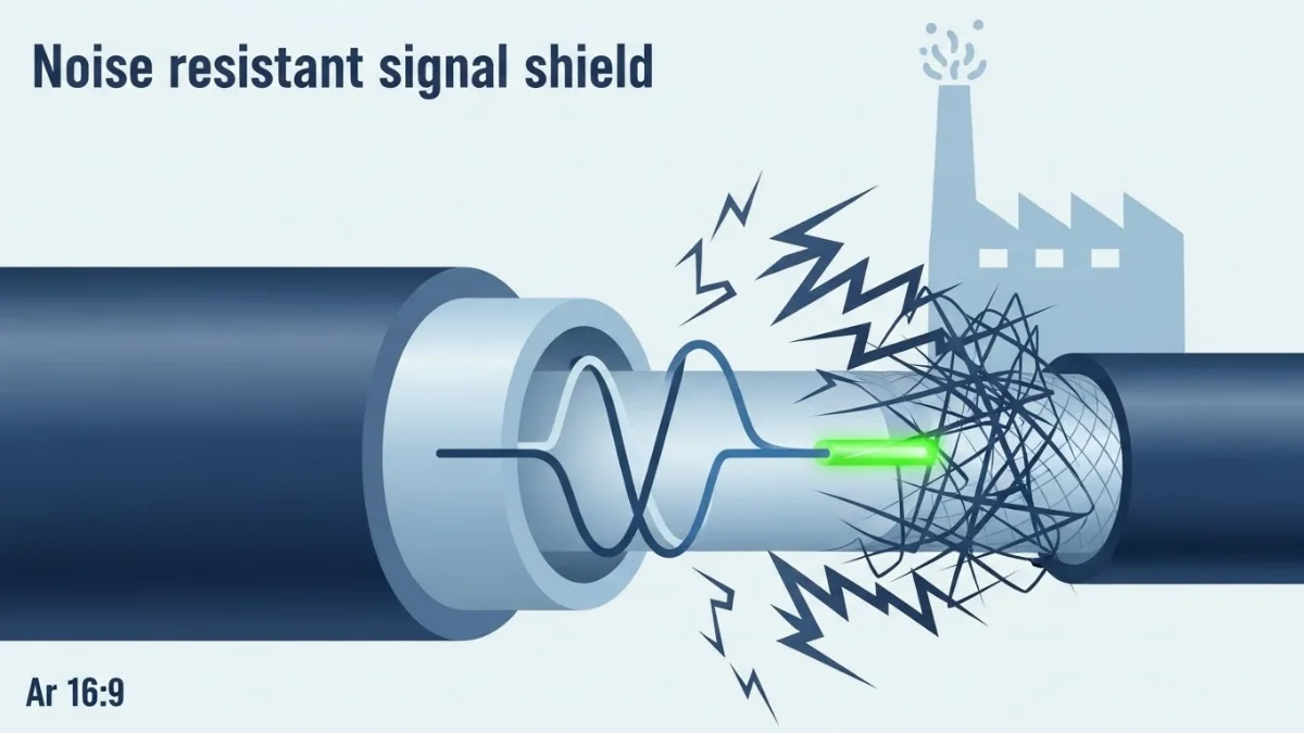 Các loại cáp tín hiệu chống nhiễu công nghiệp phổ biến dùng trong nhà máy