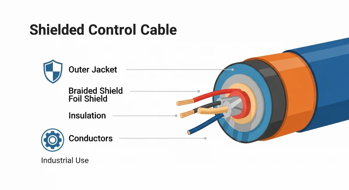 Ưu điểm cáp điều khiển chống nhiễu, đảm bảo truyền tín hiệu ổn định