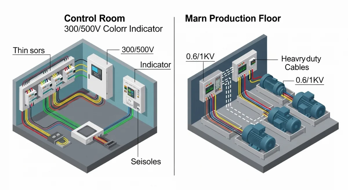 Lựa chọn cáp điều khiển phù hợp cho tủ điện công nghiệp