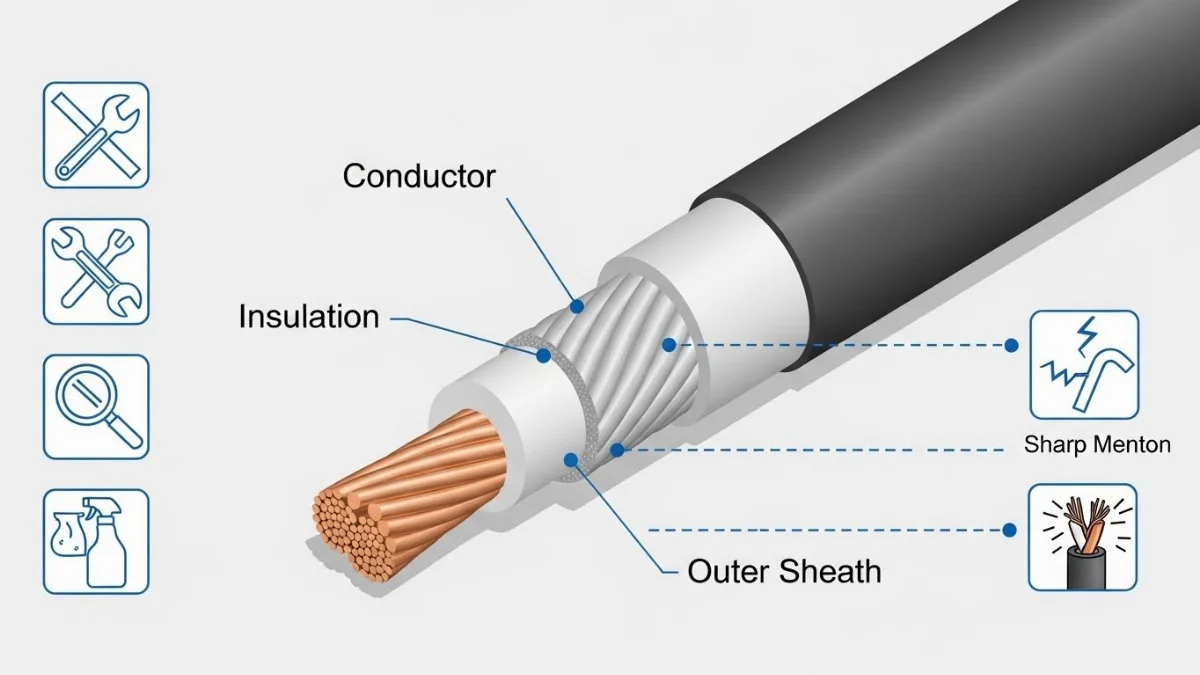 Thay thế cáp sạc khi có dấu hiệu lão hóa để đảm bảo an toàn