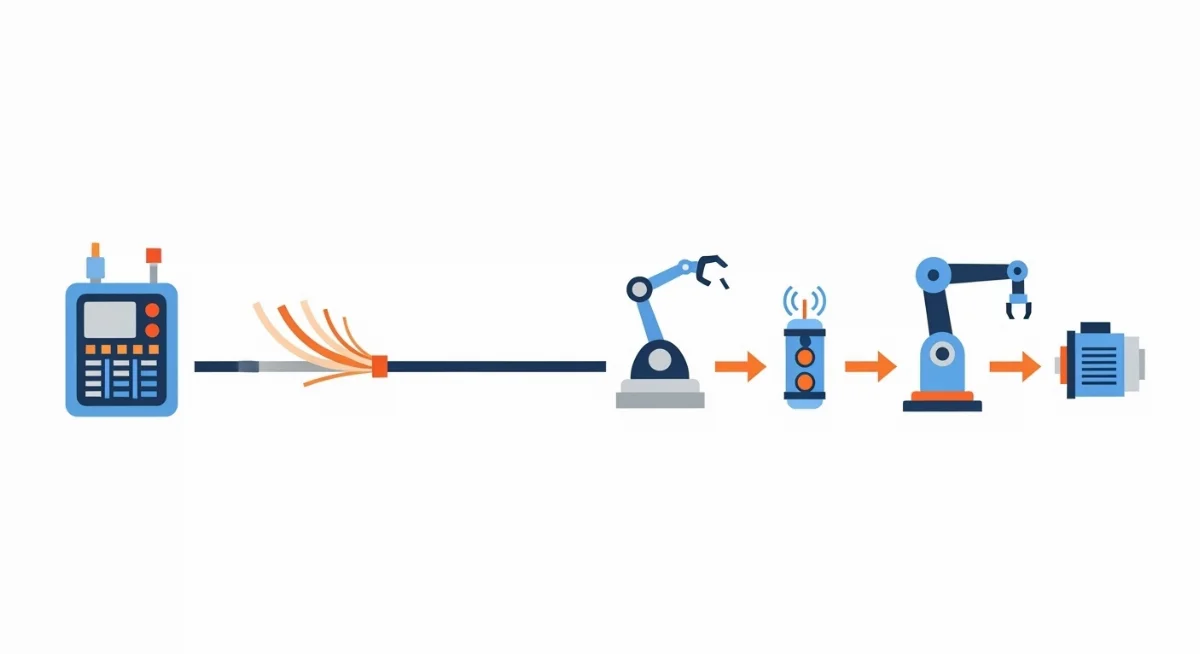 Ứng dụng cáp điều khiển lõi đồng trong tủ điện công nghiệp