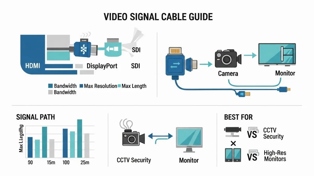 Quy trình đấu nối đầu BNC cho cáp tín hiệu video camera