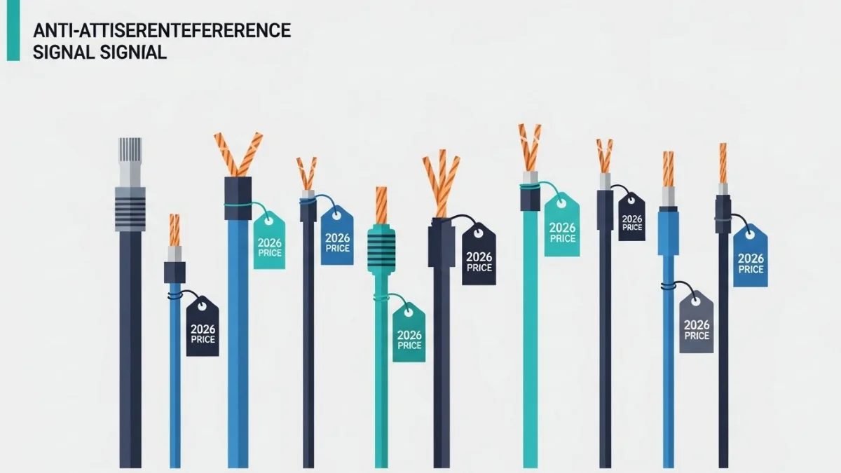 Phân loại đa dạng các loại cáp chống nhiễu trong công nghiệp