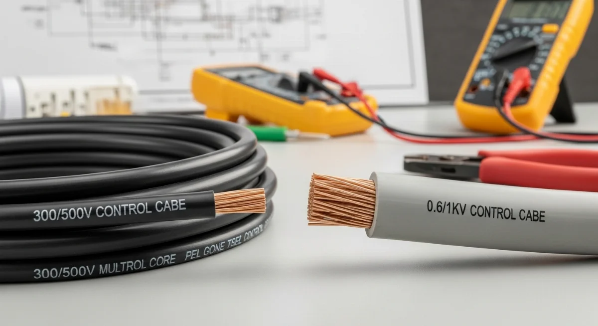 Cáp điều khiển 300/500V và 0.6/1KV đa dạng lõi dẫn