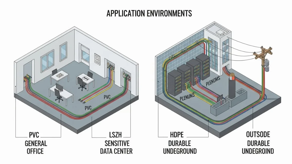 Sợi cáp quang vỏ HDPE chống thấm nước và chịu được mọi thời tiết
