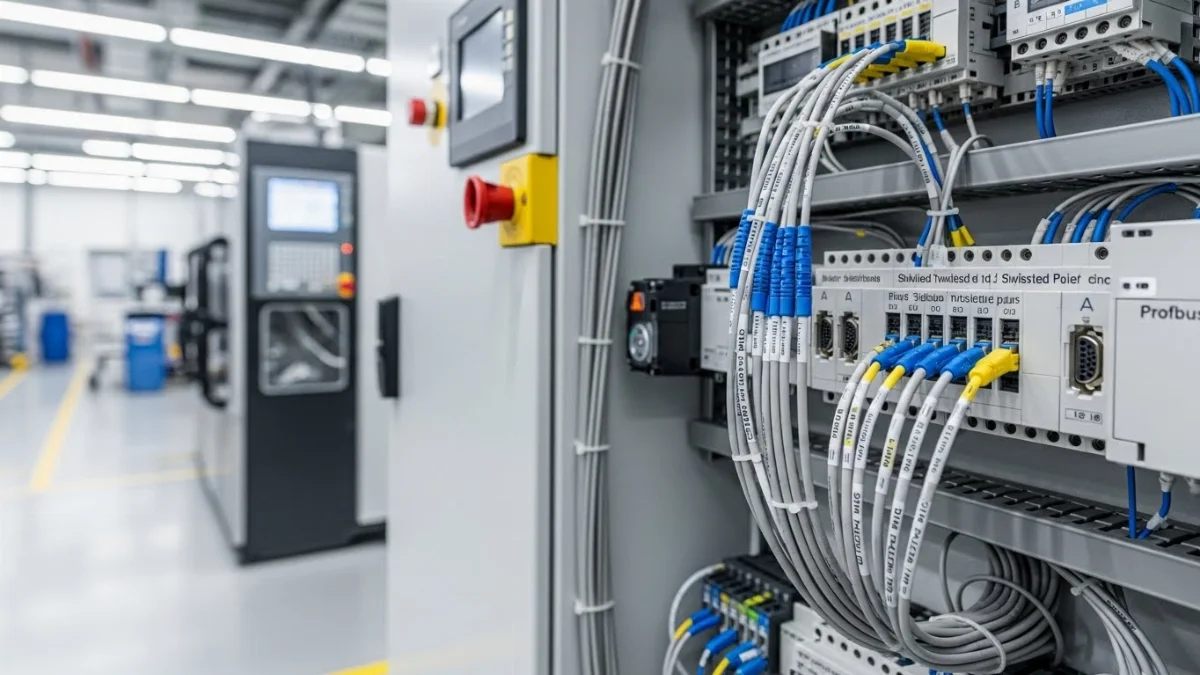 Hình ảnh cáp tín hiệu công nghiệp nhiều lõi, chống nhiễu cho nhà máy