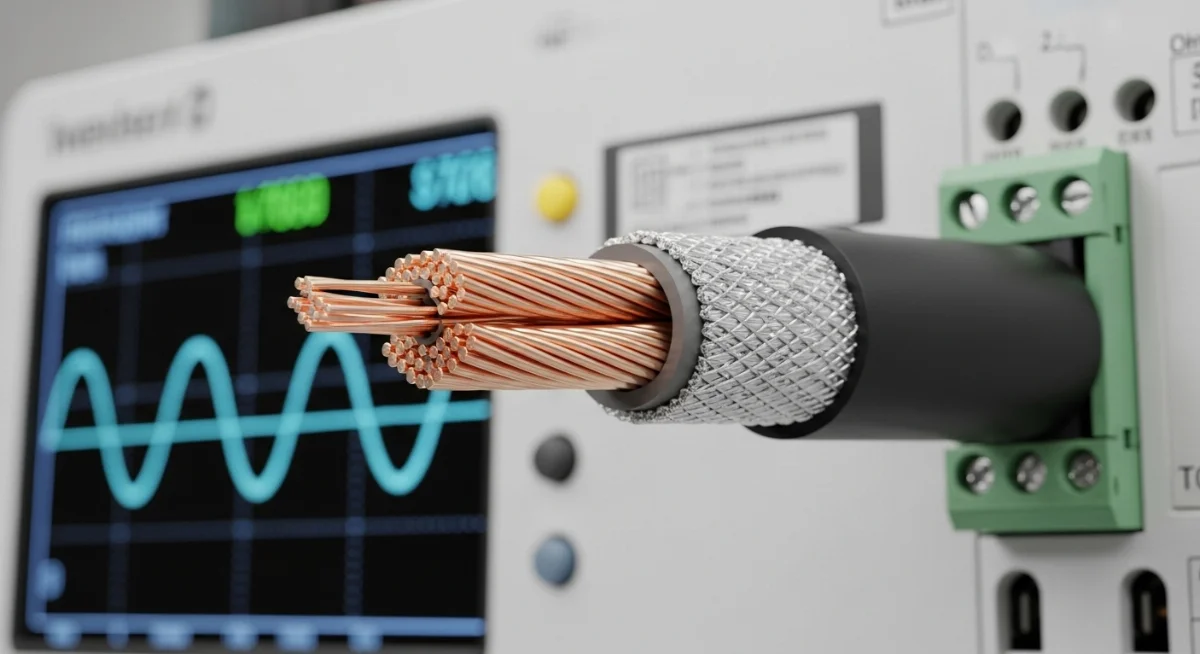 Hình ảnh cáp điều khiển lõi đồng đảm bảo truyền tín hiệu chính xác