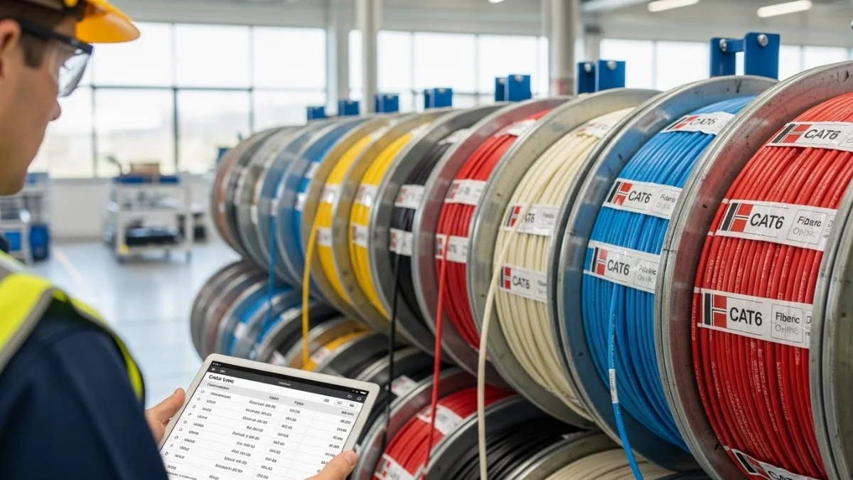 Hình ảnh cáp tín hiệu công nghiệp chống nhiễu đa lõi