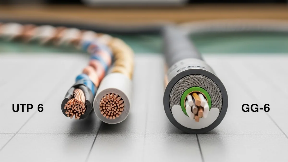 Cấu tạo chi tiết của cáp vặn xoắn gồm các cặp dây đồng xoắn đôi