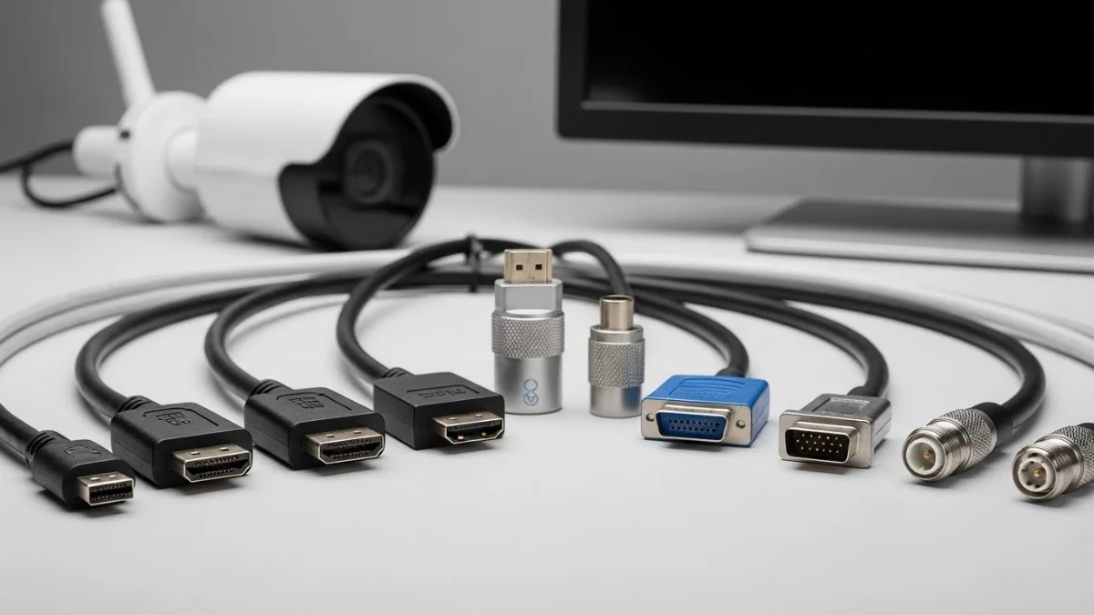 Minh họa cáp tín hiệu video và các thành phần cấu tạo