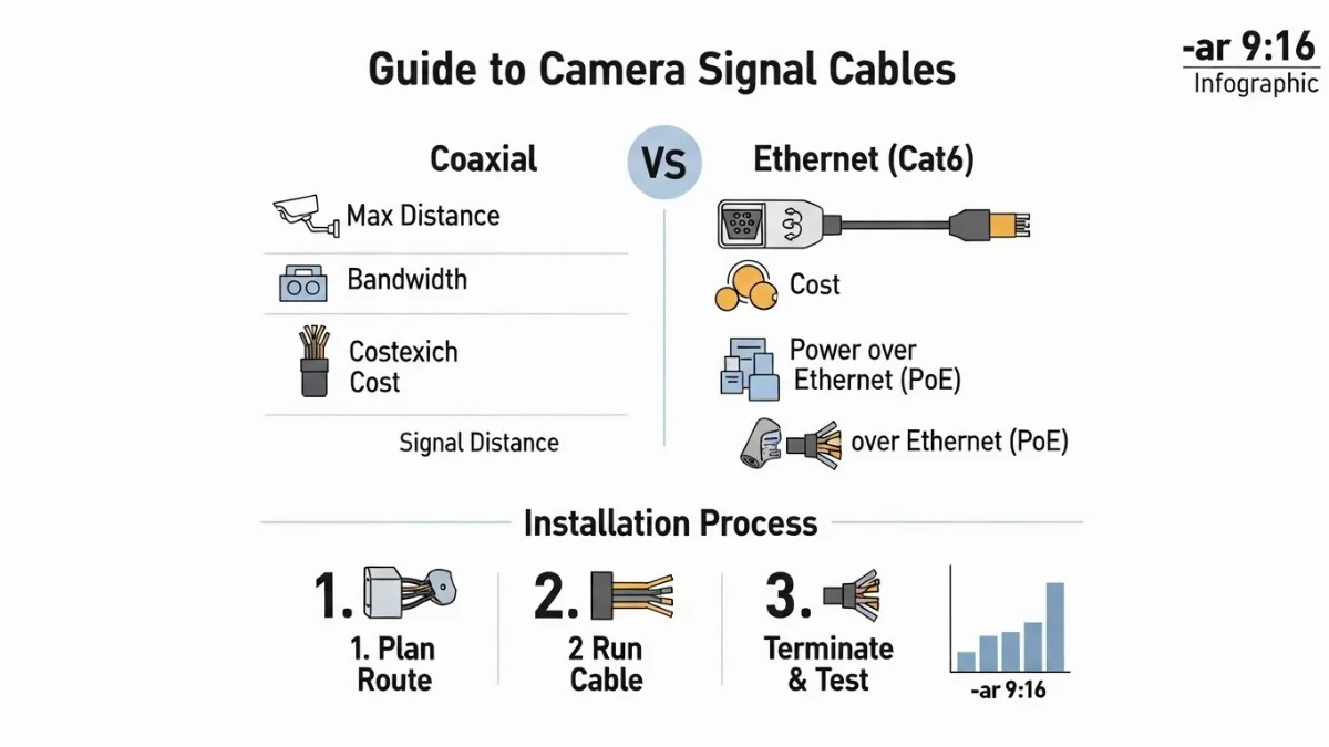 Khắc phục camera bị nhiễu do cáp tín hiệu kém chất lượng