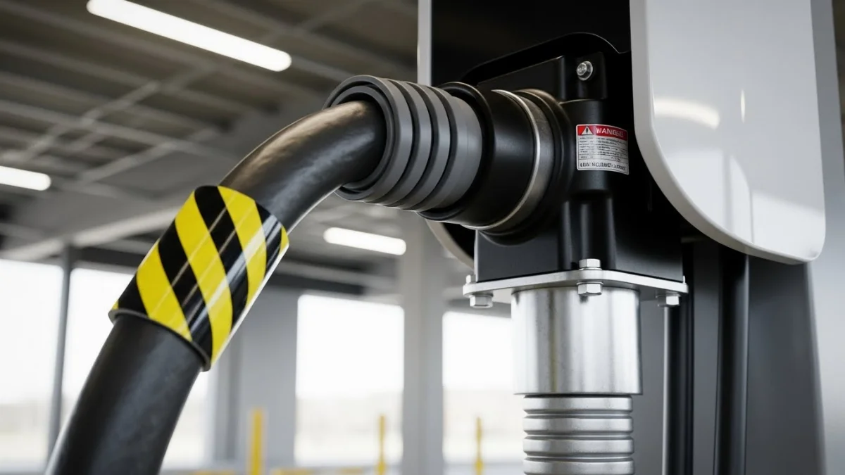 Hình ảnh minh họa tầm quan trọng của dây nguồn trạm sạc chất lượng cao