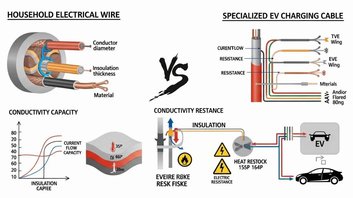 Hình ảnh minh họa ảnh hưởng của sạc sai cách đến tuổi thọ pin xe điện