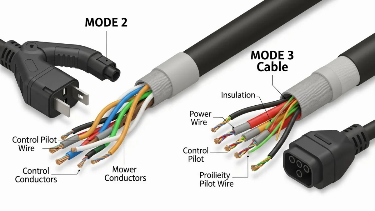 So sánh các loại đầu nối cáp sạc xe điện Type 2 và CCS