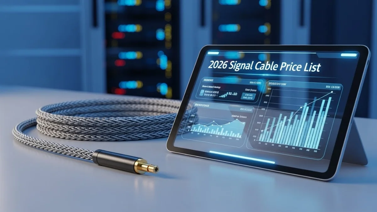 Cấu tạo chi tiết của cáp tín hiệu chống nhiễu công nghiệp