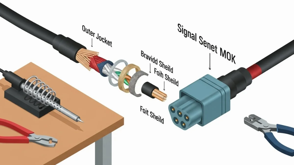 Hướng dẫn kỹ thuật hàn jack canon XLR cho cáp tín hiệu âm thanh