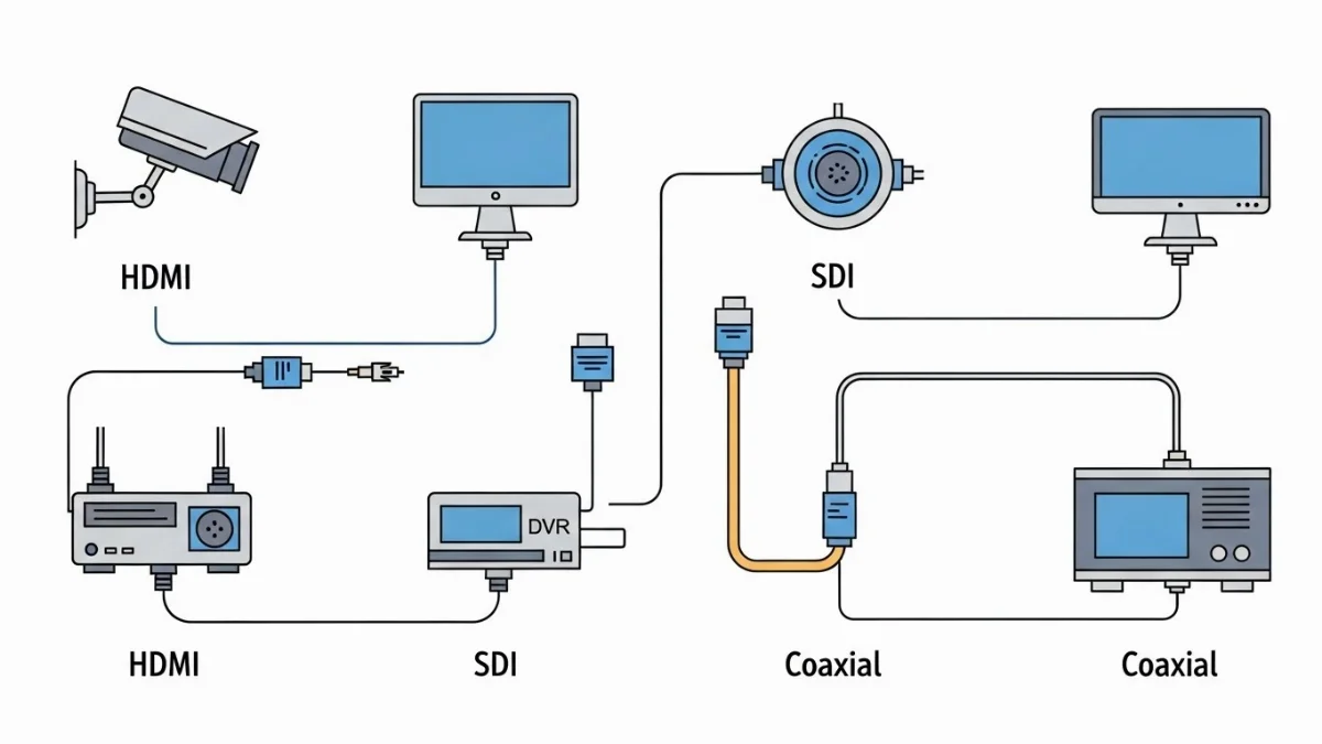 So sánh cấu tạo cáp đồng trục RG59 và cáp RG6