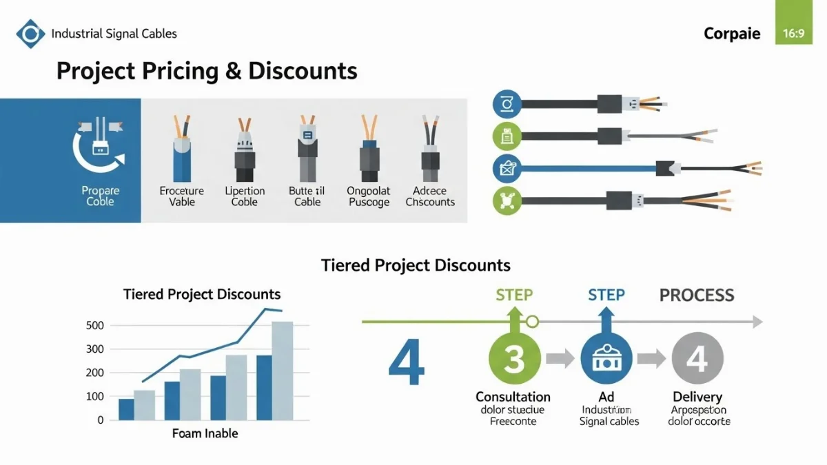 Kỹ sư đang kiểm tra hệ thống cáp tín hiệu trong nhà máy