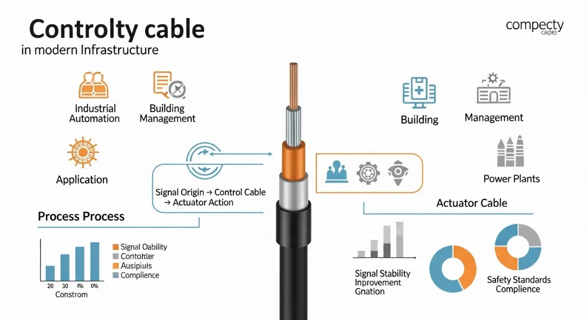 Lắp đặt cáp điều khiển đúng cách đảm bảo an toàn và hiệu suất hệ thống