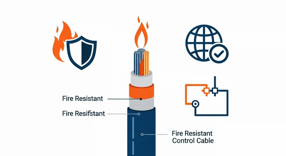 lợi ích của cáp điều khiển chống cháy LSZH