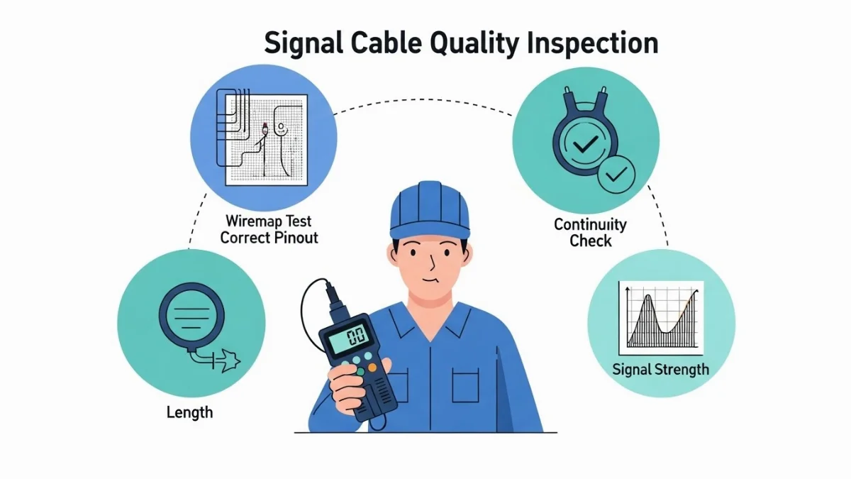 Máy phân tích cáp kiểm tra suy hao tín hiệu