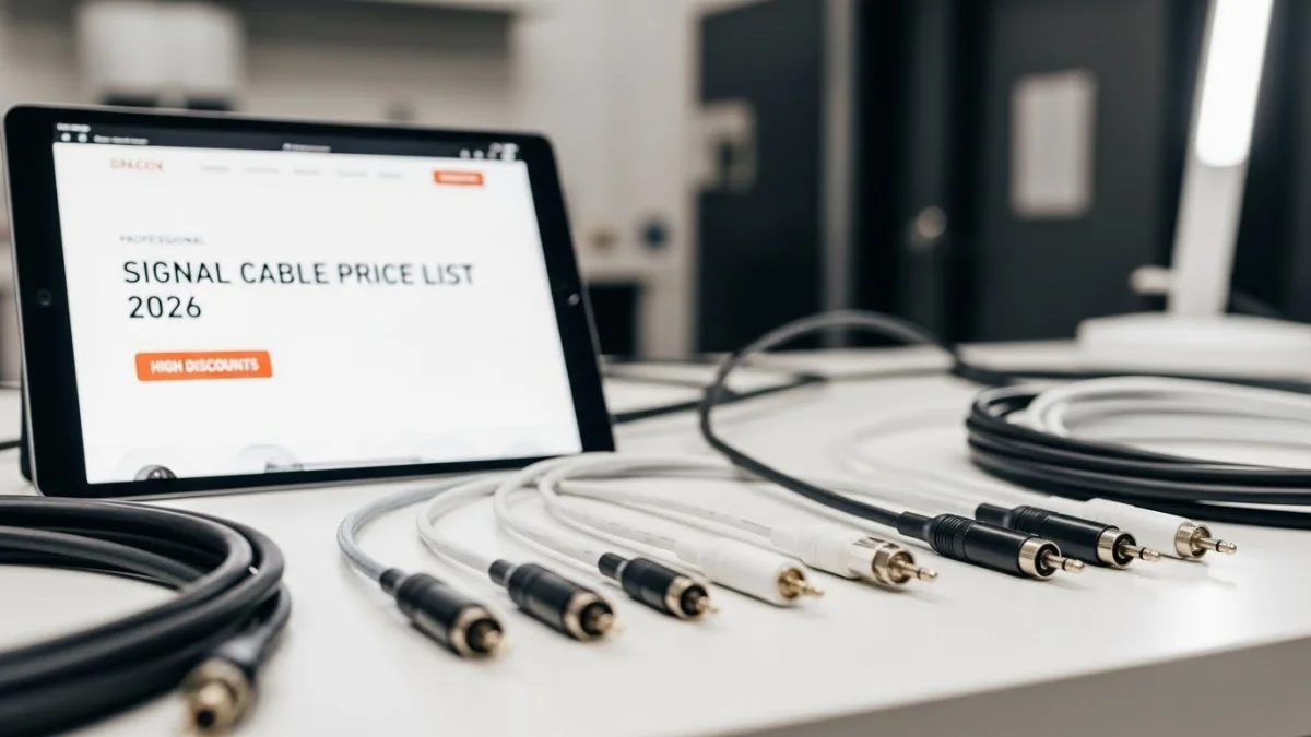 hình ảnh cáp tín hiệu chống nhiễu nhiều lõi chất lượng cao