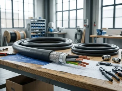 Cáp Chống Nhiễu Motor Biến Tần 2YSLCYK-J Hãng Böhm Kabel: Thông Số, Cấu Tạo Chuẩn Đức