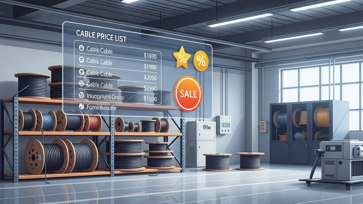 Sơ đồ kết nối cáp tín hiệu trong hệ thống điều khiển