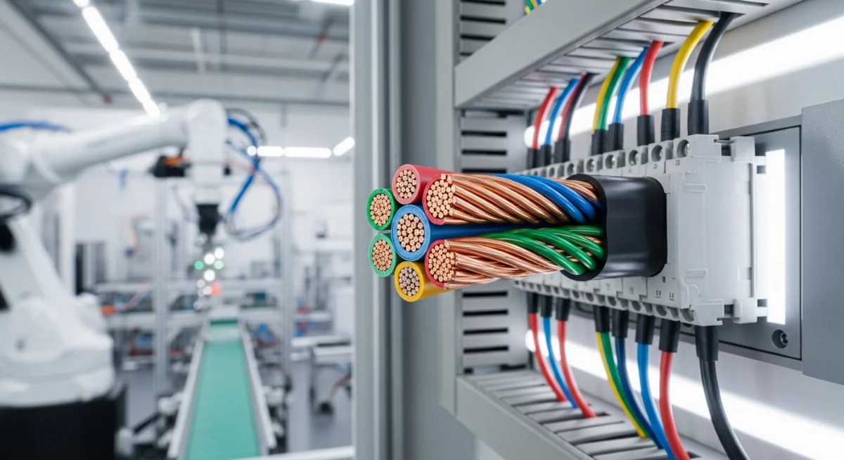 Cáp điều khiển lõi đồng mềm, cấu tạo bền chắc cho tự động hóa