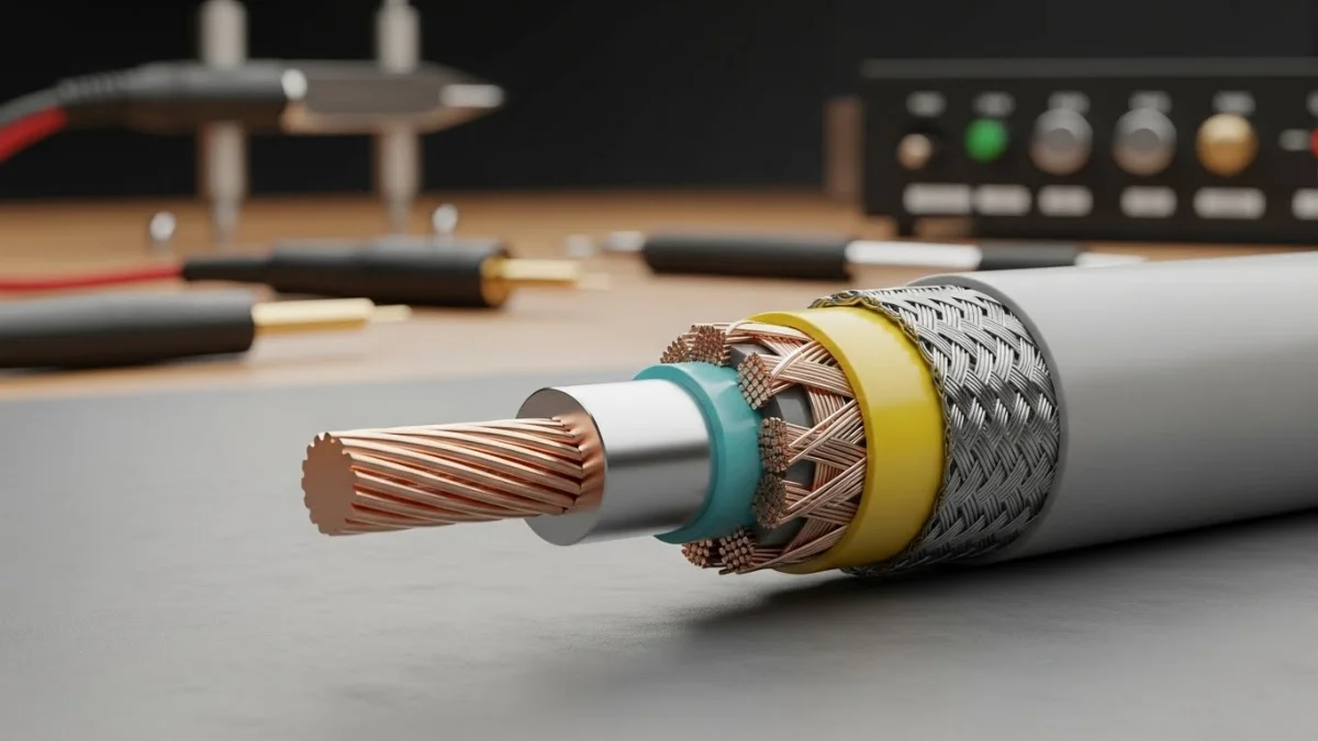 Cấu tạo chi tiết của cáp tín hiệu chống nhiễu chuyên dụng