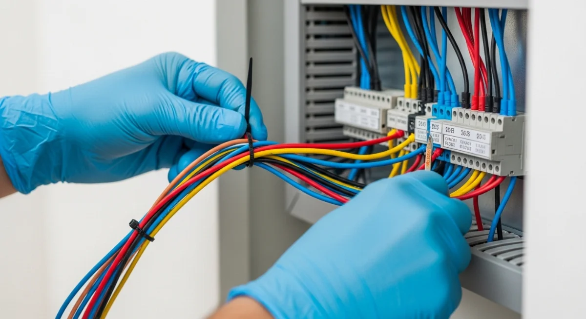 Hình ảnh cáp điều khiển không chống nhiễu trong cuộn lớn