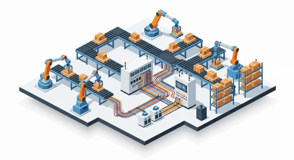 Cáp điều khiển lõi đồng nhiều sợi mềm, linh hoạt trong robot
