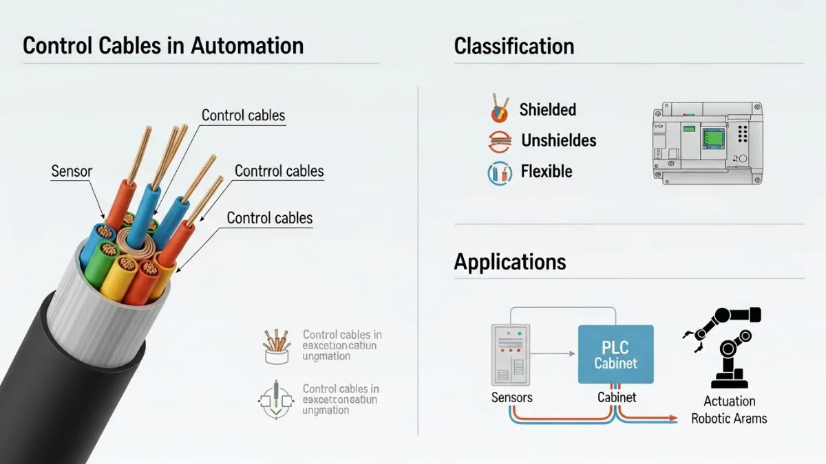 Các cuộn cáp điều khiển, cáp tín hiệu chất lượng cao sẵn sàng tại kho