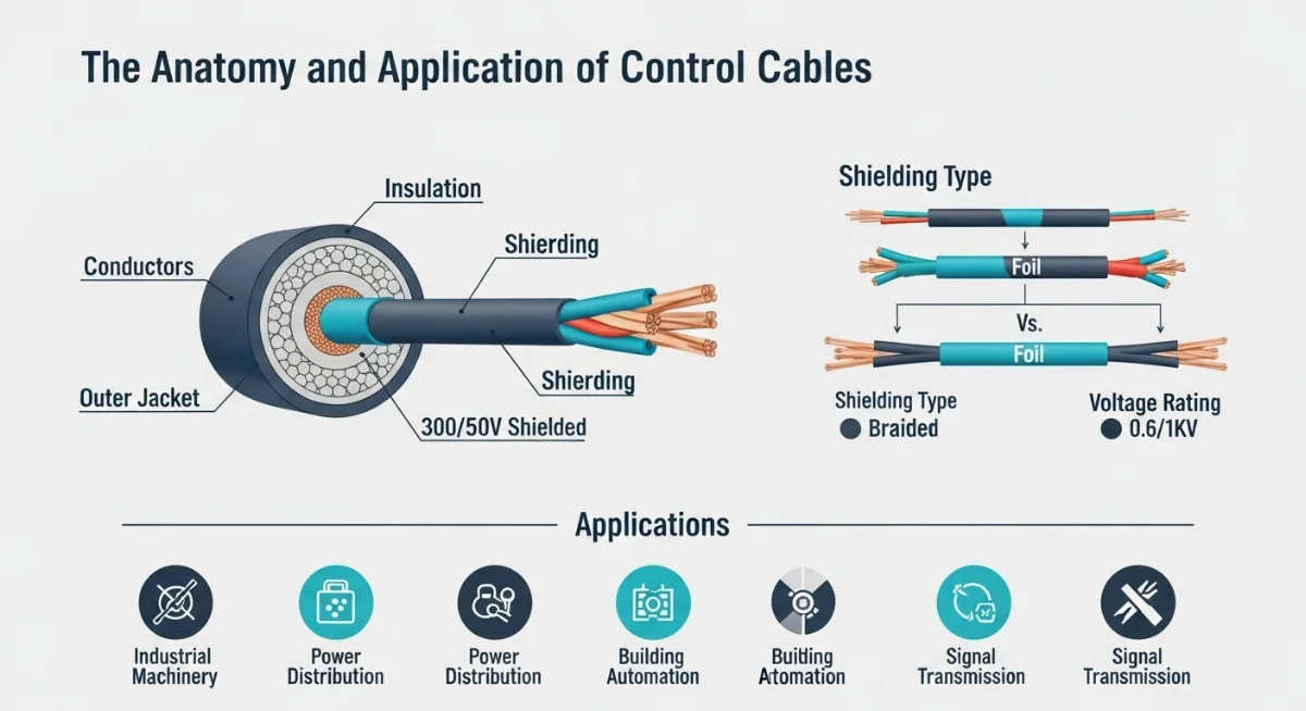 Ứng dụng của cáp điều khiển trong các hệ thống tự động hóa