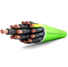 TOP CABLE-TOXFREE® ZH Z1Z1-K (AS) GREEN 0.6/1KV  