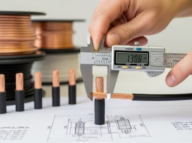 Hướng dẫn lựa chọn tiết diện cáp lõi đồng phù hợp với công suất tải và chiều dài dây