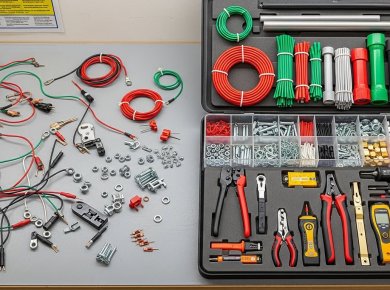 Dây Cáp Lẻ Hay Trọn Gói Phụ Kiện? Lựa Chọn Nào Tối Ưu Chi Phí Lắp Đặt?