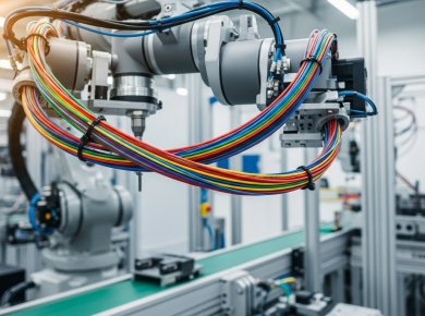 Ứng dụng của cáp lõi mềm trong hệ thống tự động hóa và robot công nghiệp