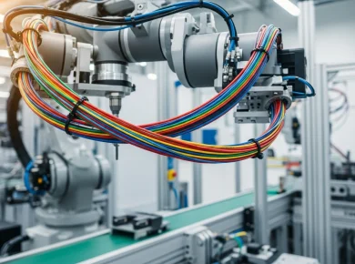 Ứng dụng của cáp lõi mềm trong hệ thống tự động hóa và robot công nghiệp