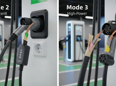 Phân biệt cáp sạc Mode 2 và Mode 3: Hướng dẫn chọn bộ sạc EV phù hợp nhất