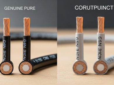 Cách nhận biết và phân biệt cáp điều khiển không chống nhiễu thật – giả trên thị trường hiện nay